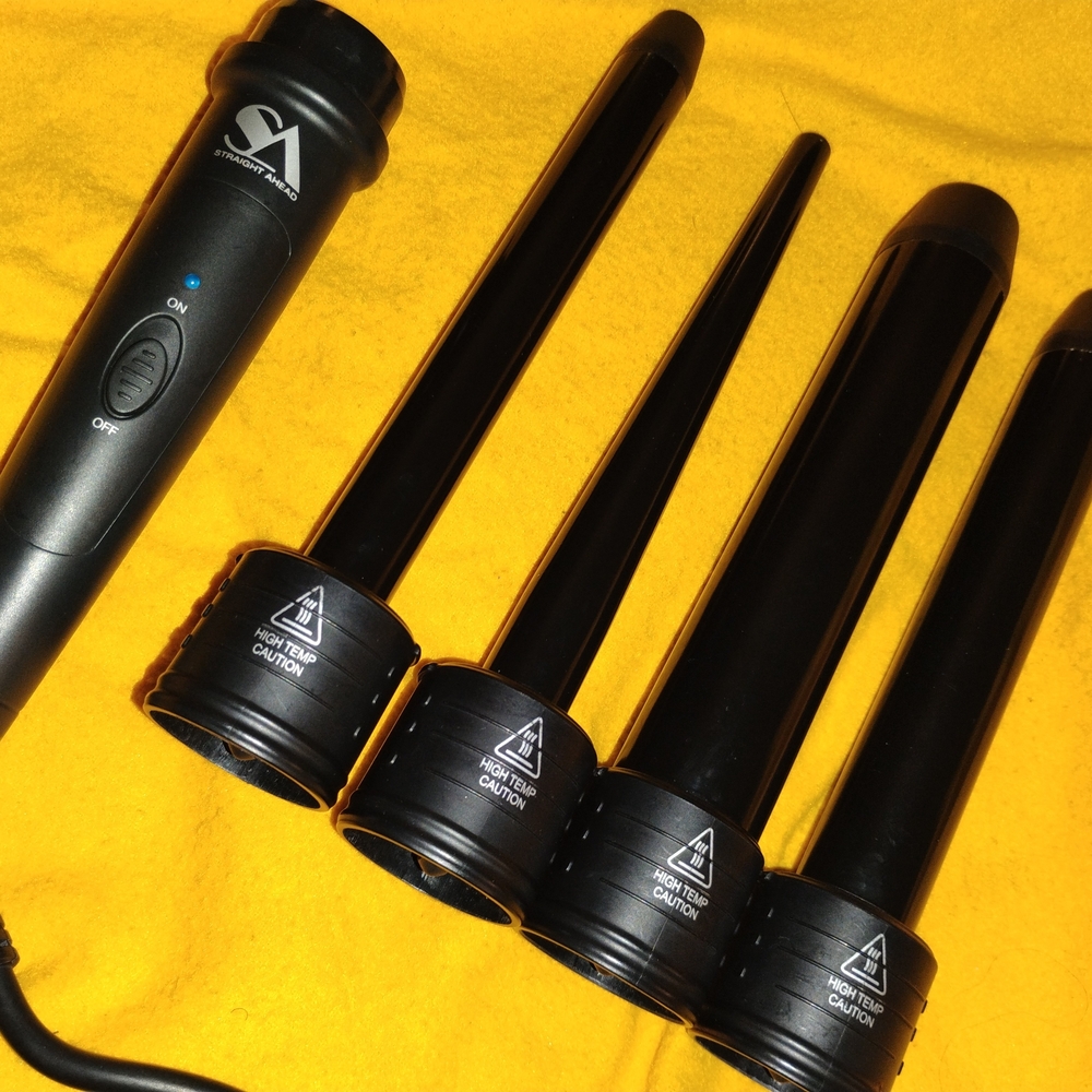SA Black Hair Styling Wand Set